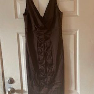 Calvin Klein - Brown Silky Dress